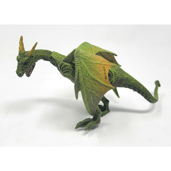 Vintage Kid Galaxy Posable Dragons Set of 6 - Fantasy Action Figure Lot - Picture 7 of 7